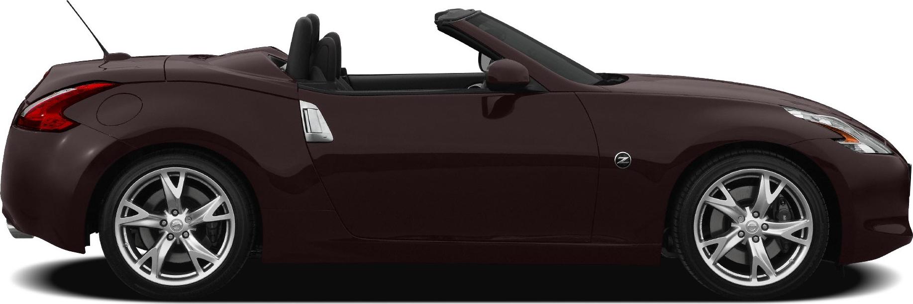 Convertible two-seater with sleek side profile and sporty alloy wheels