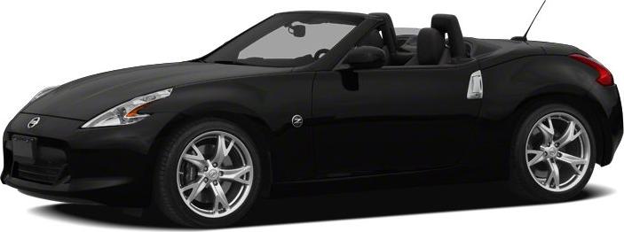 Black convertible sports car with alloy wheels and open top