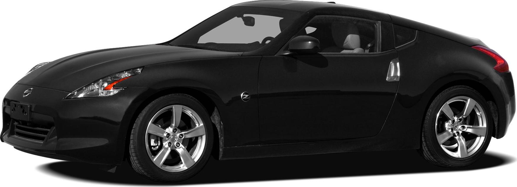 Side profile of a black sports coupe with alloy wheels