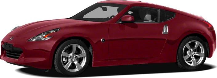 Side profile of red coupe with alloy wheels