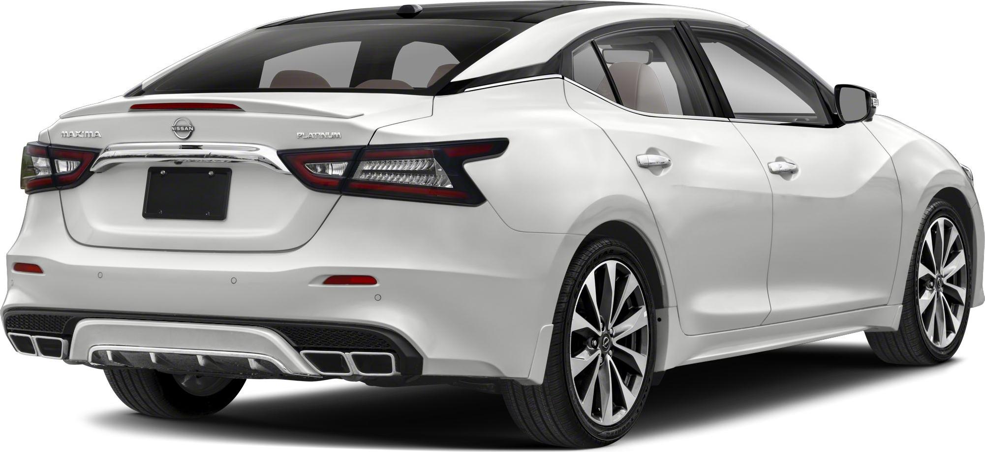 Rear view with distinctive LED taillights and quad exhaust tips.