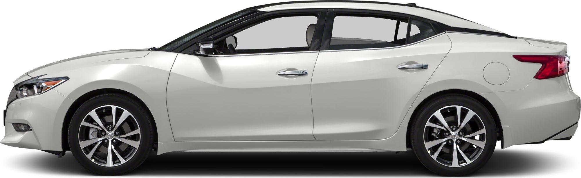 Side profile of a sleek sedan with alloy wheels and streamlined design