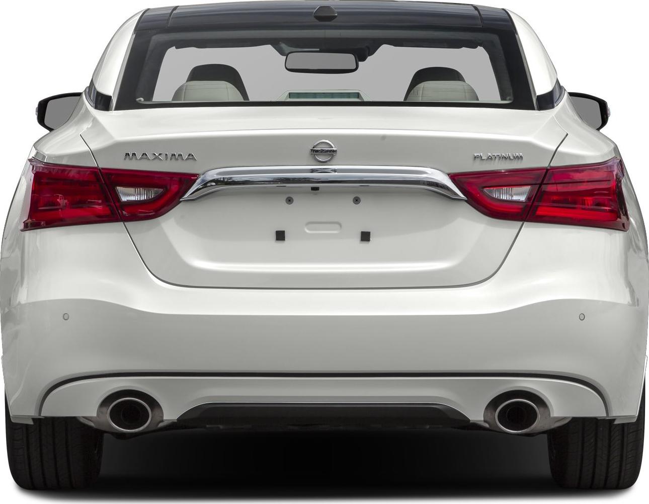 Rear view with LED taillights, chrome trim, and dual exhaust outlets.