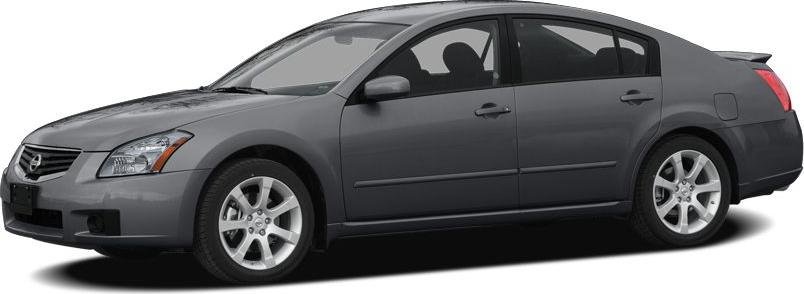 Side profile of mid-size sedan with alloy wheels
