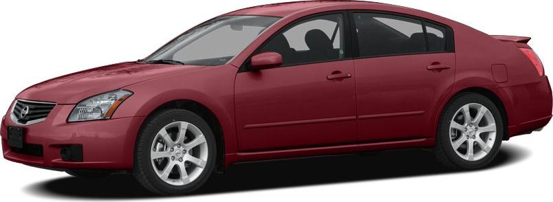 Red sedan with alloy wheels and distinct front side profile