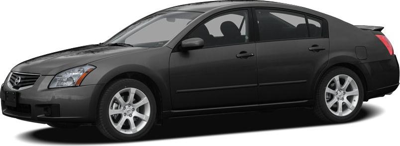 Side profile of four-door sedan with alloy wheels