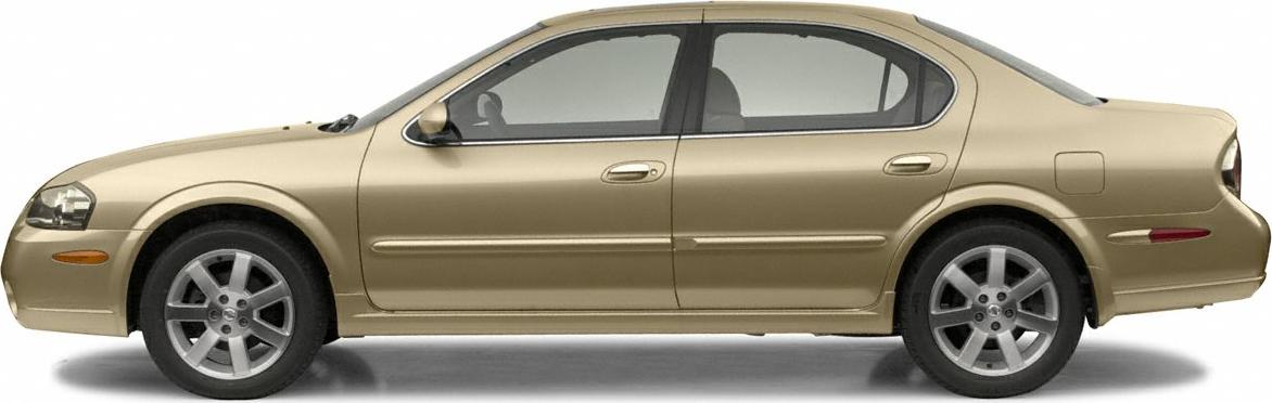 2000 Nissan Maxima QX V (A33) Side View Left