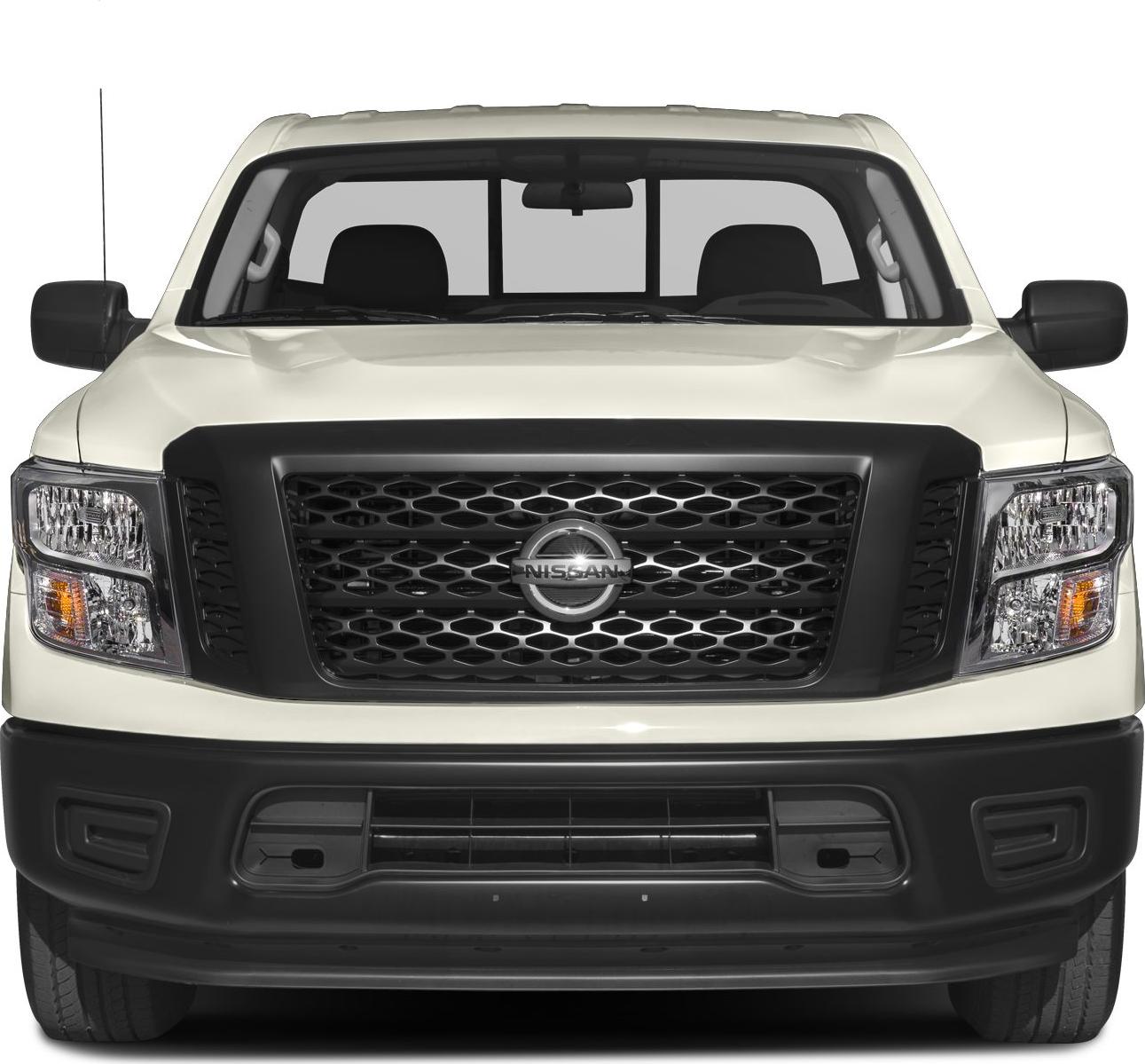 Front grille and headlights from the robust single cab pickup.
