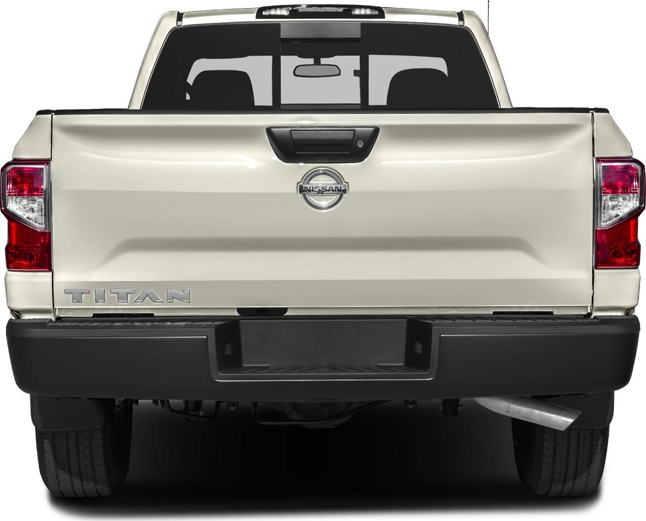 Rear view showing tailgate, taillights, and rear bumper