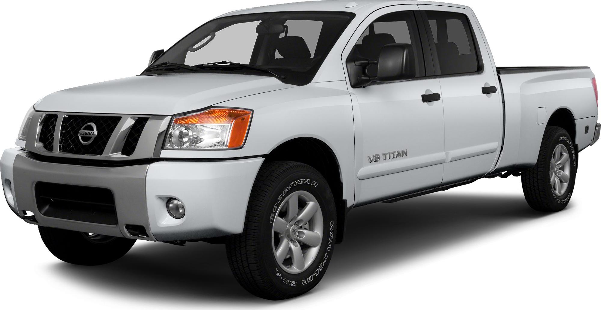 Front three-quarter view of a white dual cab pickup truck
