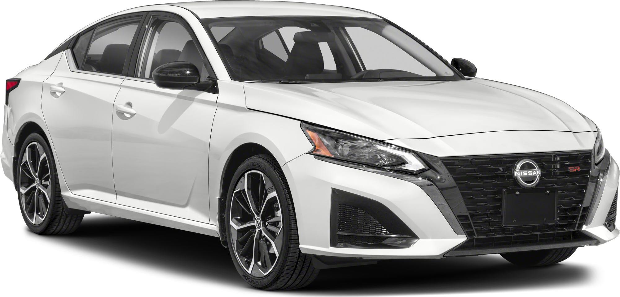 Sporty front grille and modern alloy wheels on a sedan