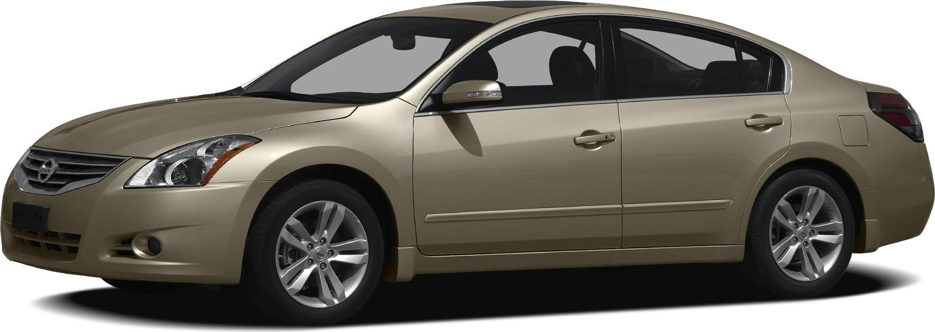 Side profile of a mid-size four-door sedan with alloy wheels