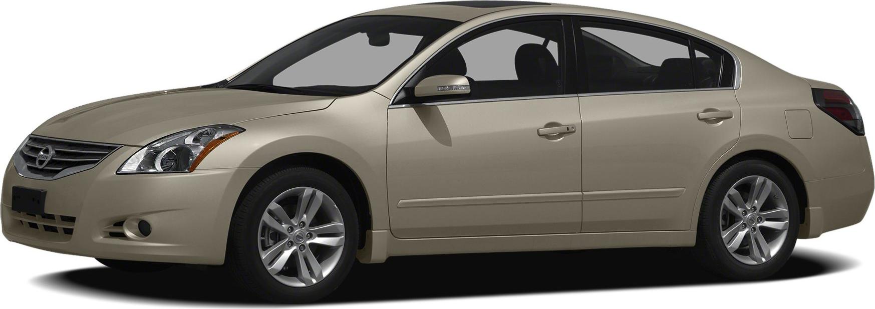 Beige mid-size sedan with alloy wheels and sleek aerodynamic side profile