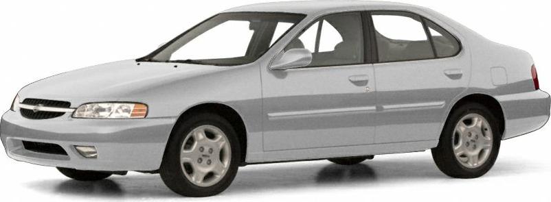 Side front view of a mid-size sedan with distinct headlight and wheel design