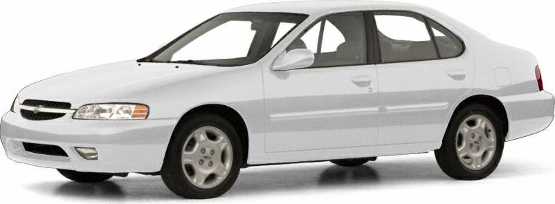 Side-front view of a white four-door sedan with alloy wheels