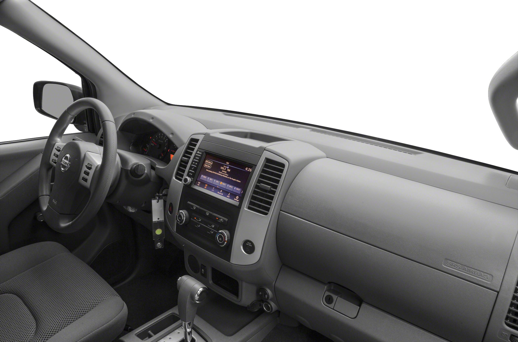Dashboard and steering wheel interior features
