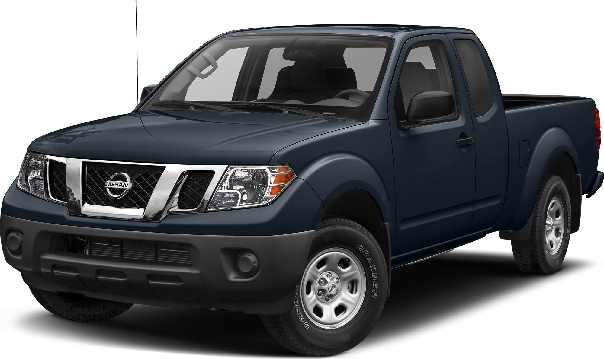 Extended cab mid-size pickup with bold grille and rugged styling