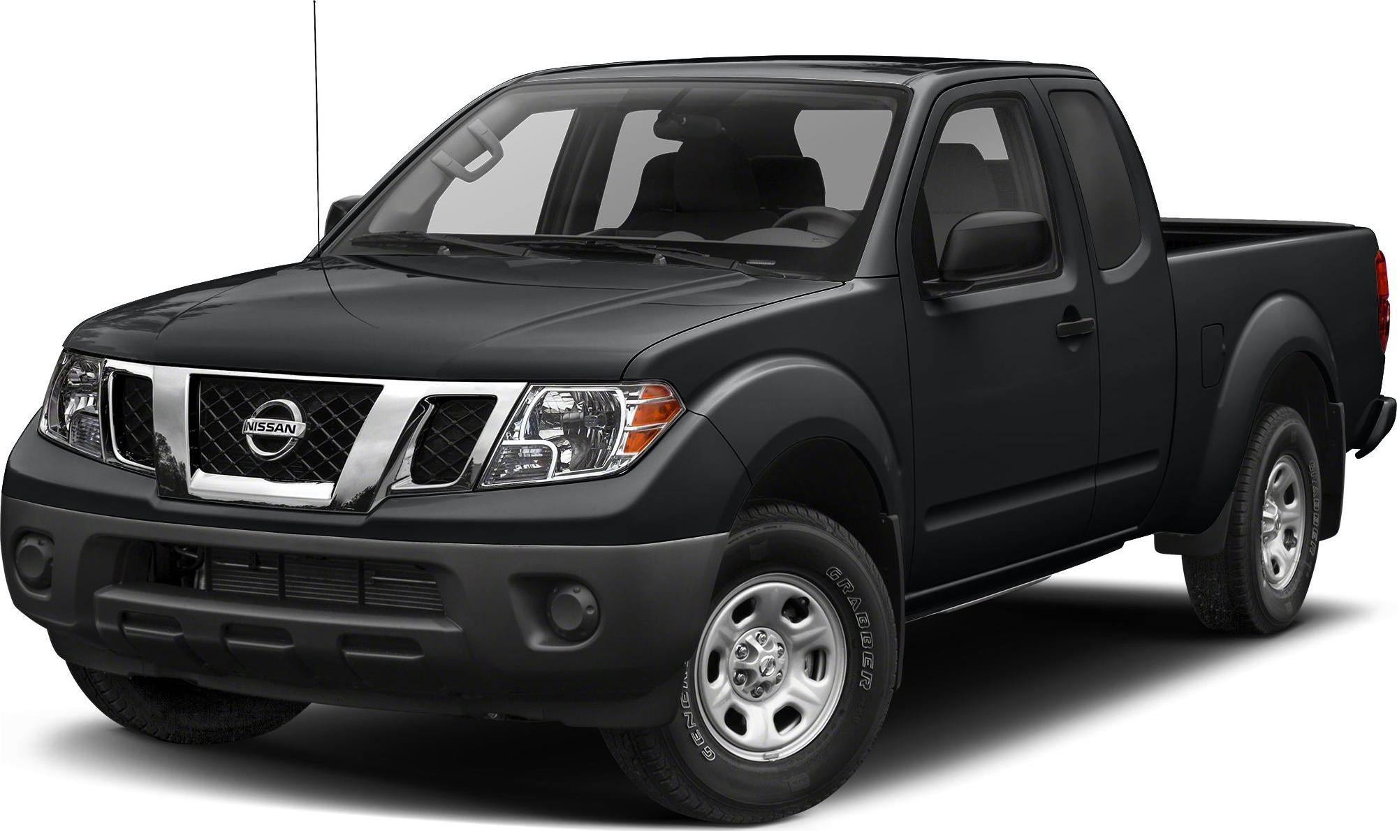 Front view of black extended cabin pickup truck with chrome grille and rugged design