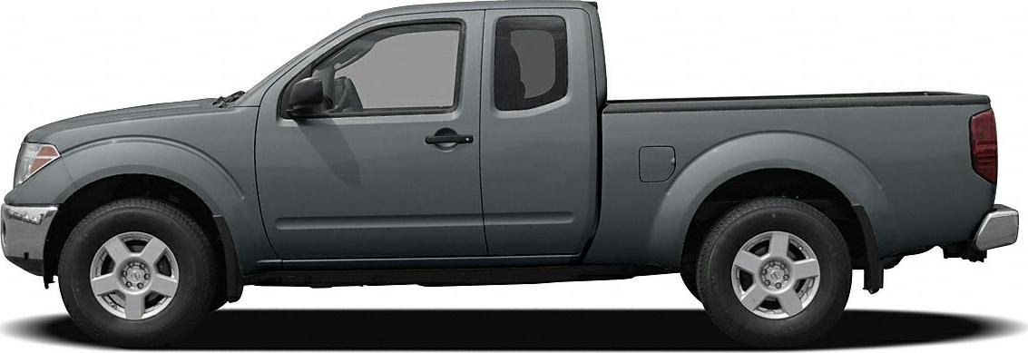 Side view of extended cab pickup with truck bed
