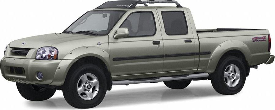 Extended crew cab pickup truck with long bed and off-road styling
