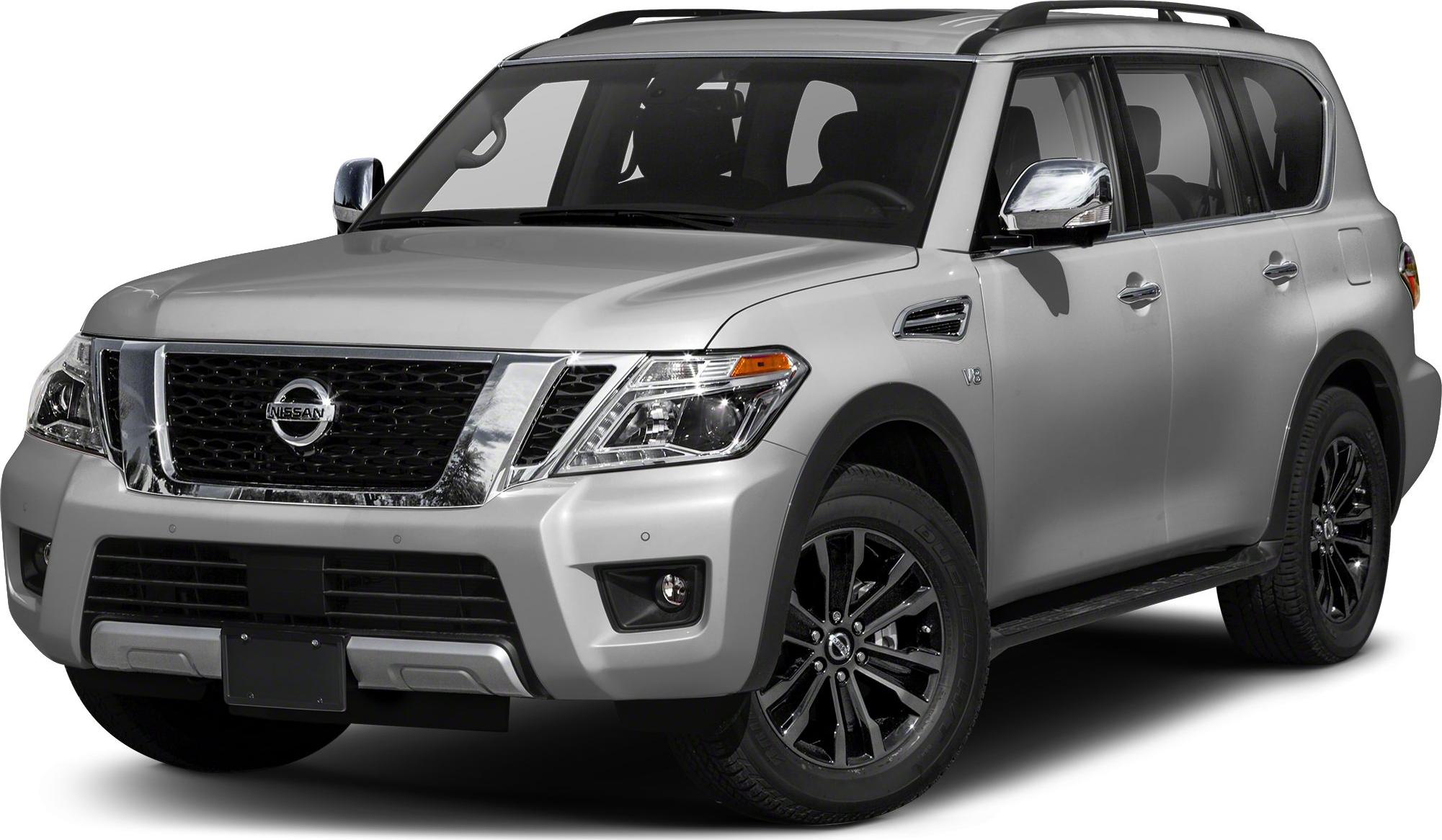 Front angle of large SUV with V8 badge and black alloy wheels