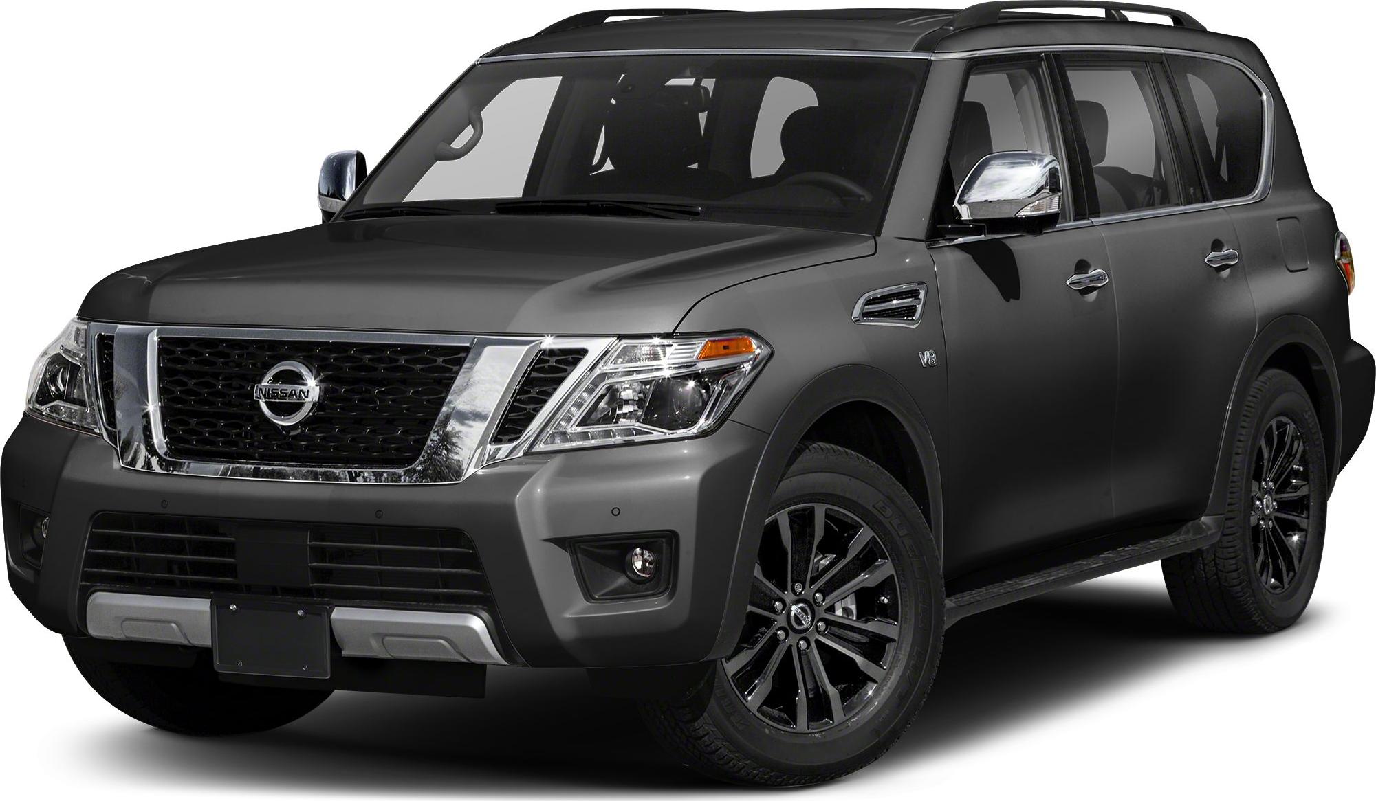 Front three-quarter SUV view with chrome grille and V8 badge