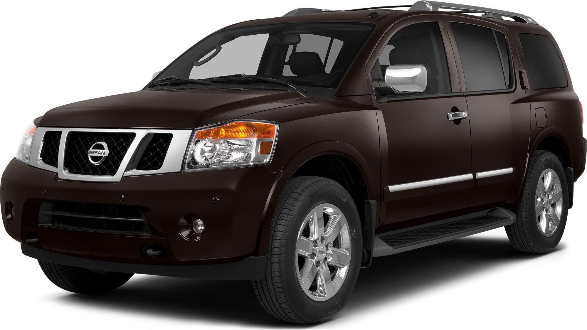 Front 3/4 view of mid-size SUV with chrome grille and headlight cluster