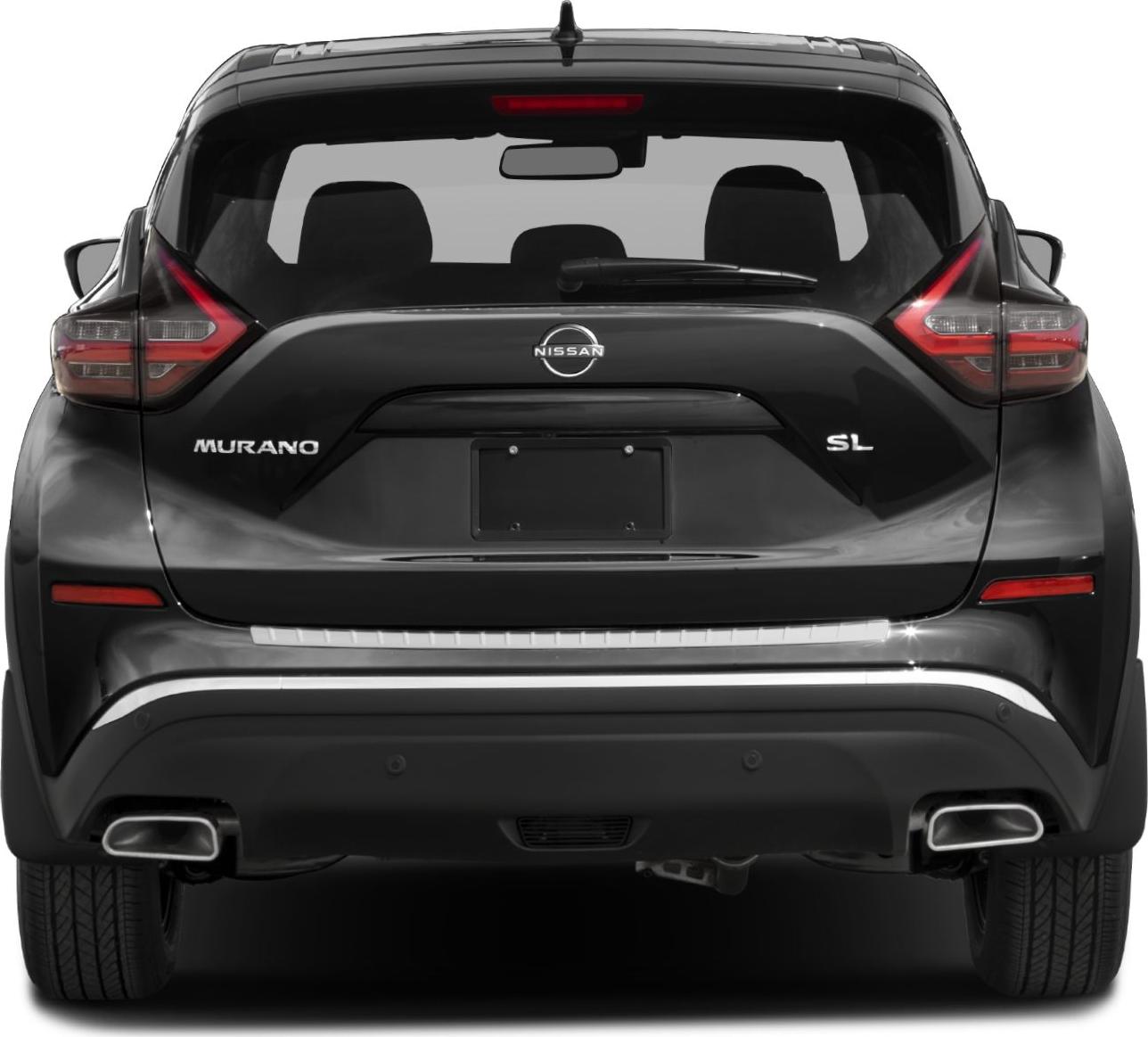 Distinctive rear with LED taillights and dual exhaust tips