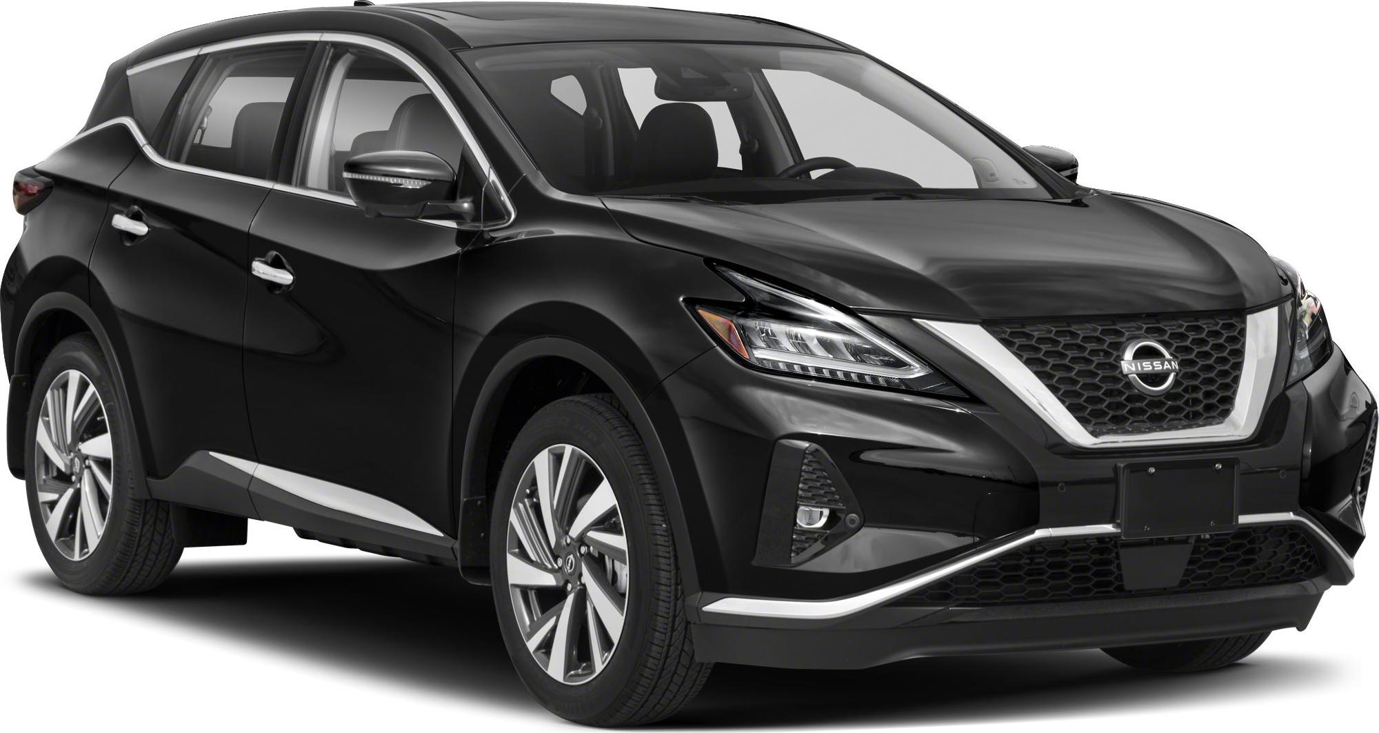 Black SUV front side view with LED headlights and honeycomb grille
