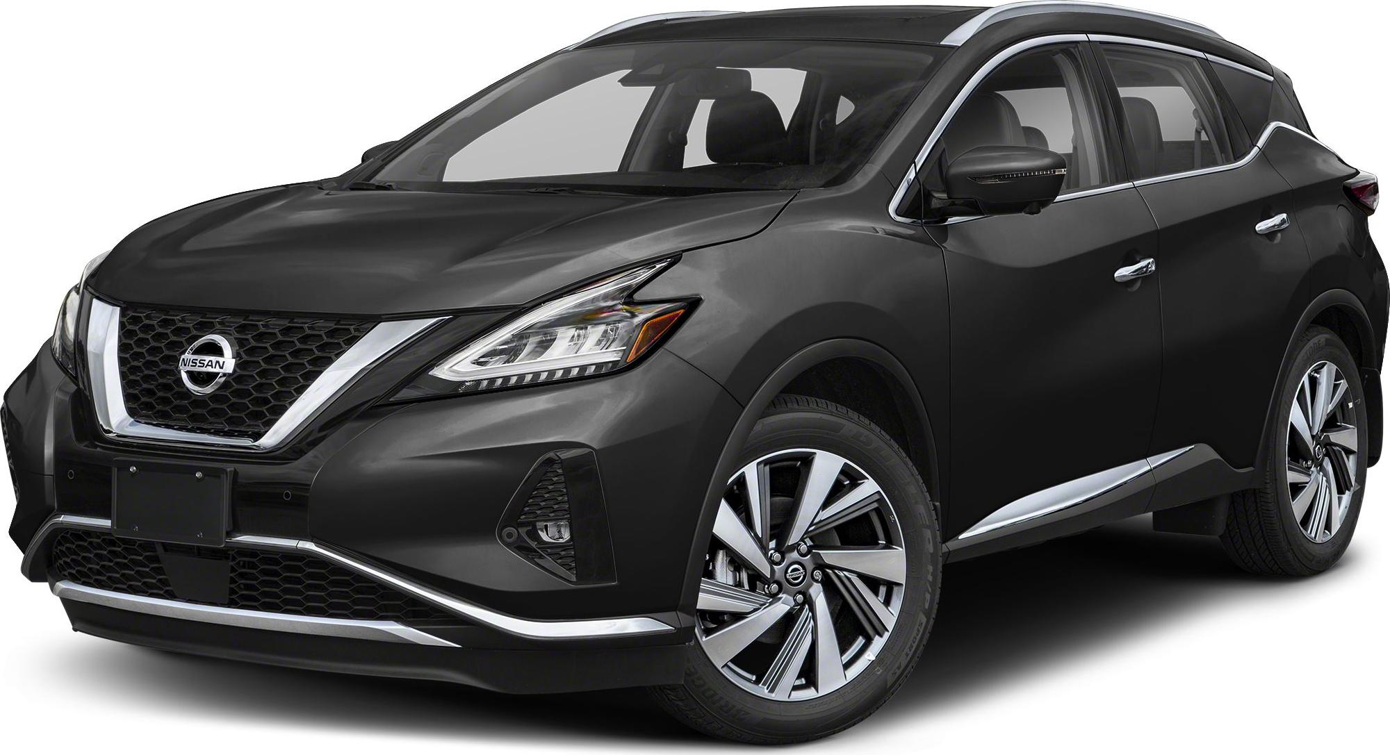 Modern LED headlights and stylish alloy wheels on a black SUV front side view