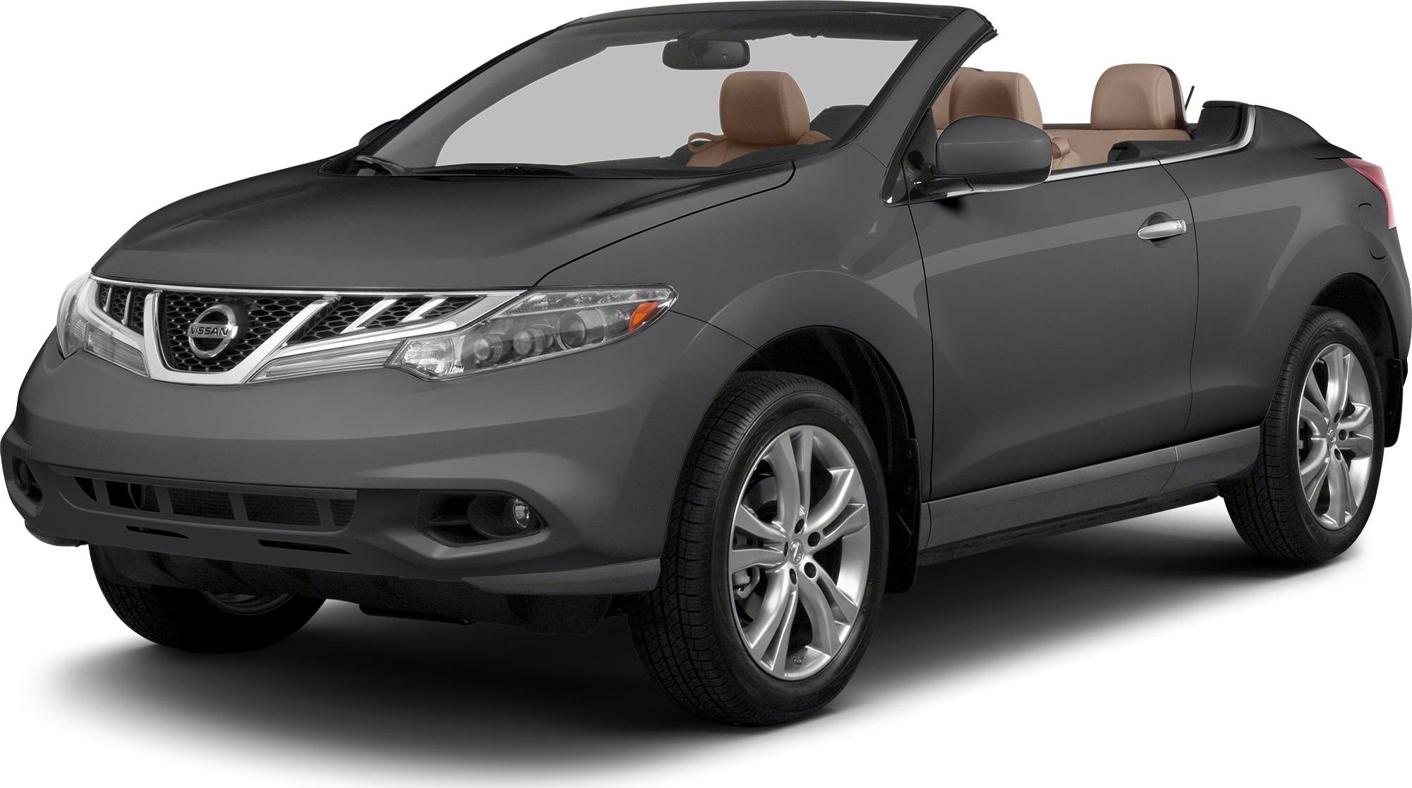 Front side view of a convertible SUV with beige interior
