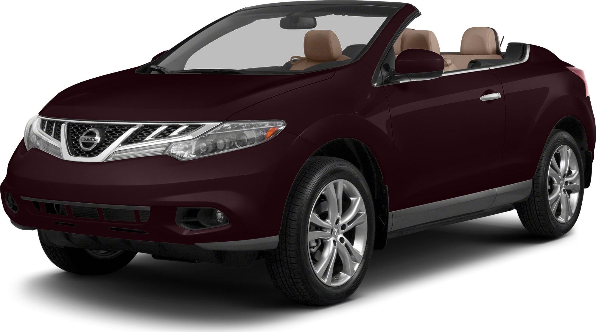 Convertible SUV front and side view with open roof and alloy wheels