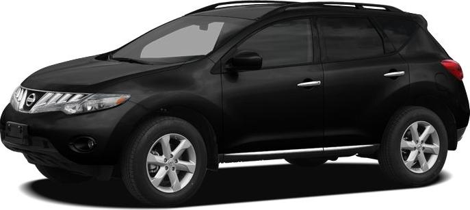 Side profile of black SUV with alloy wheels