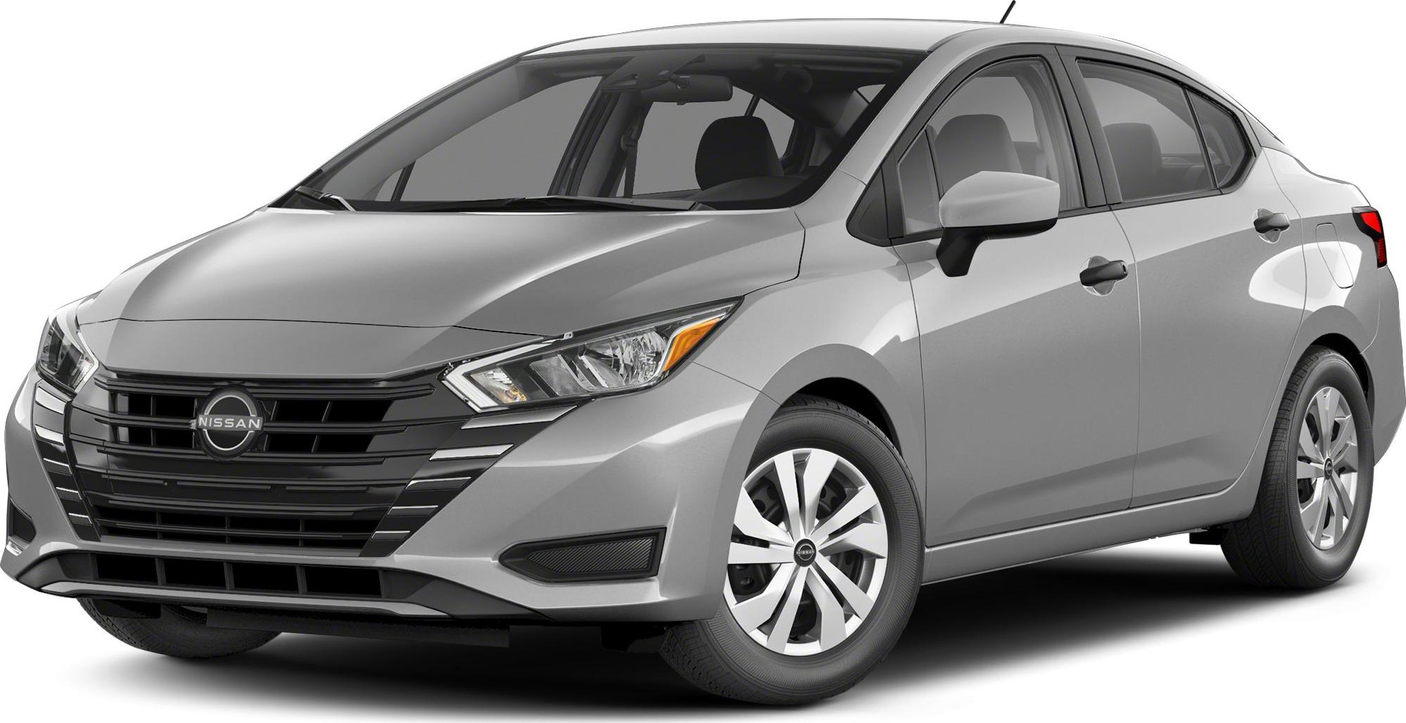 Front grille and headlight design of a modern compact sedan