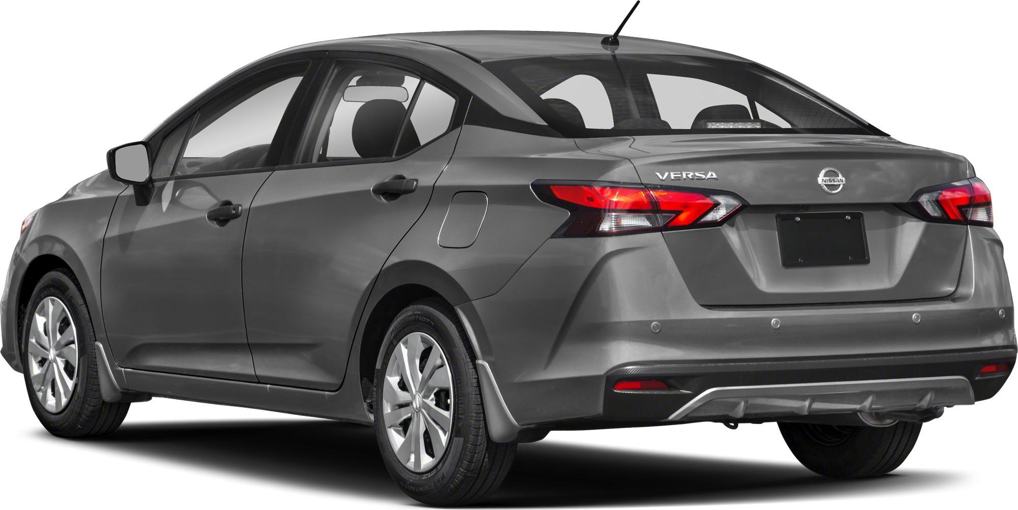 Rear side view of a compact sedan with modern taillights and aerodynamic shape