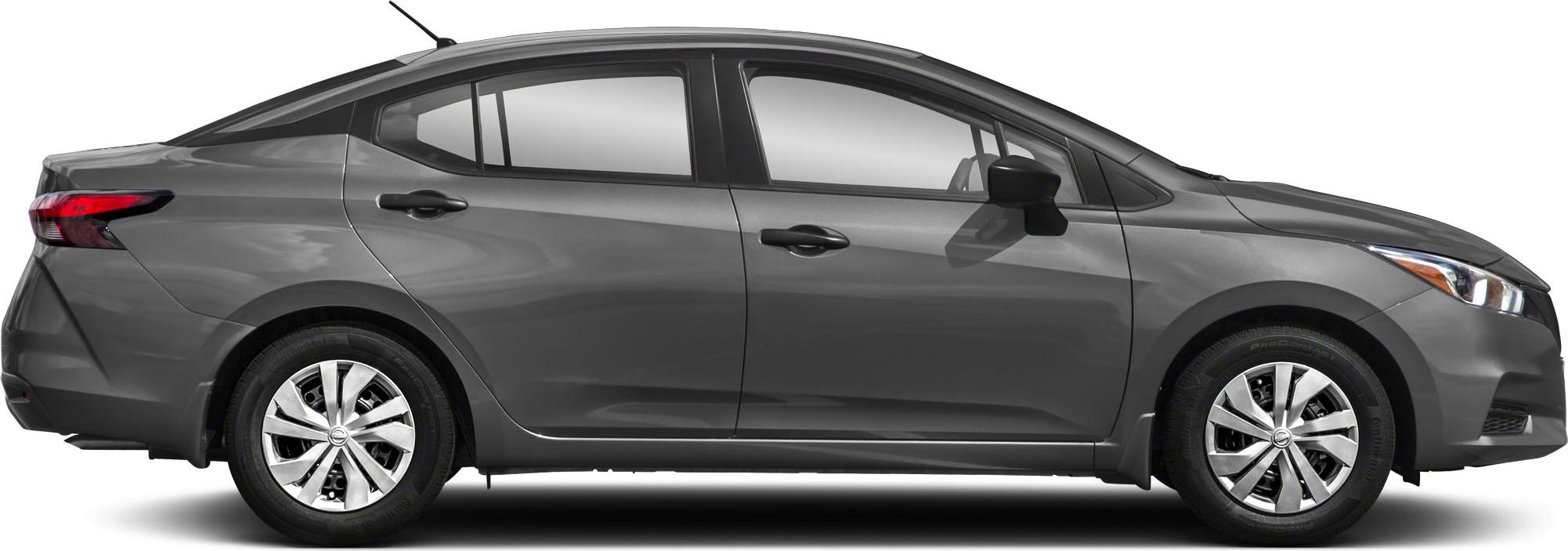 Side profile with alloy wheels and modern sedan body lines