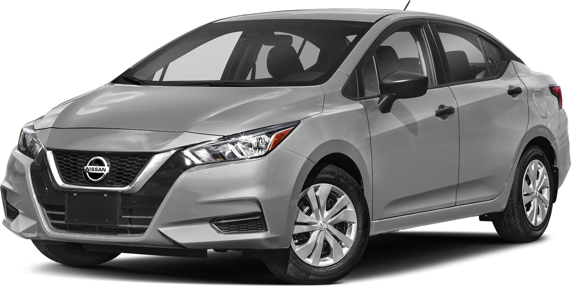 Front three-quarter view of a silver sedan with sleek headlights and aerodynamic body.