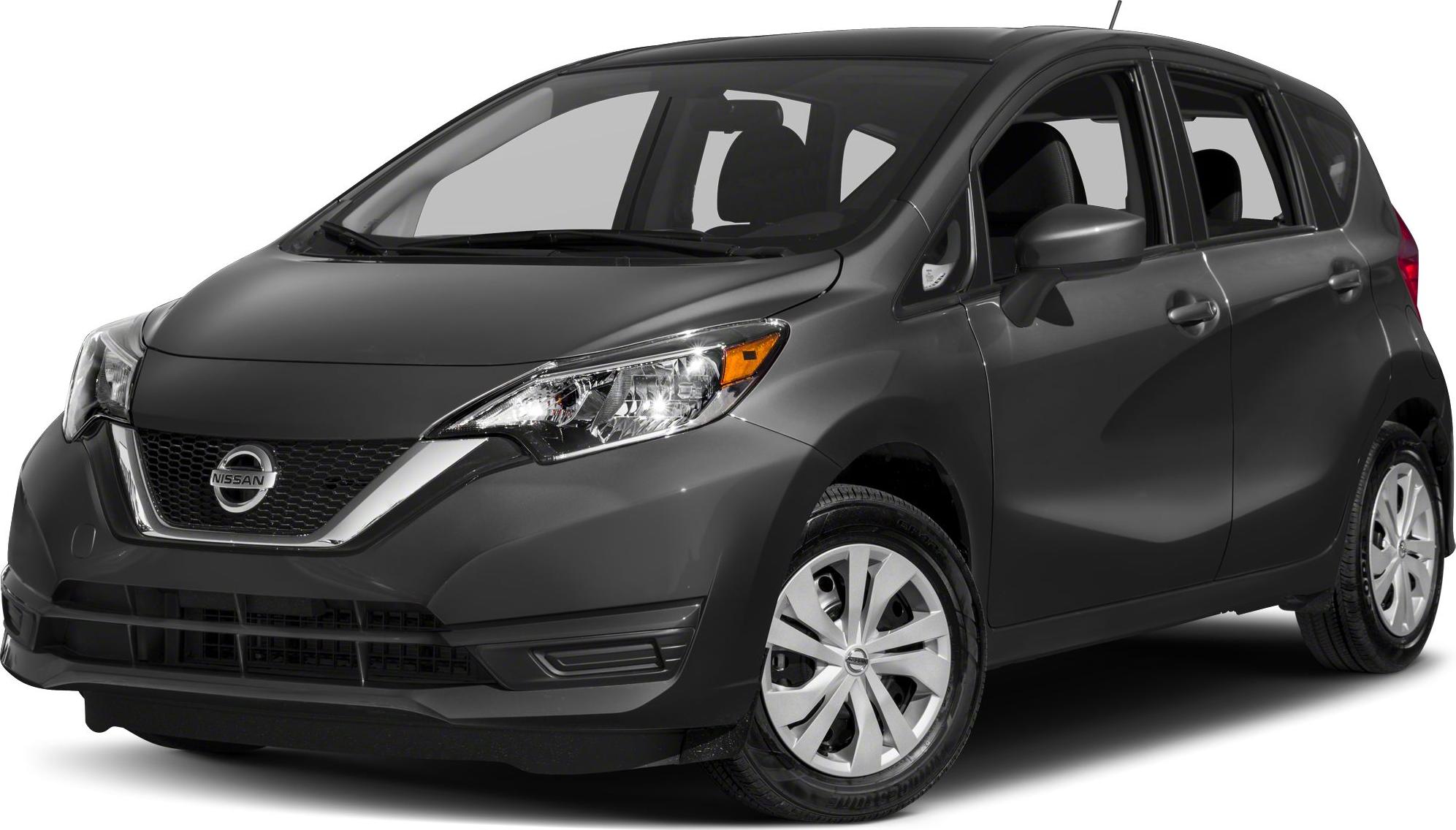 Front-side view of a modern hatchback with distinct headlights and grille