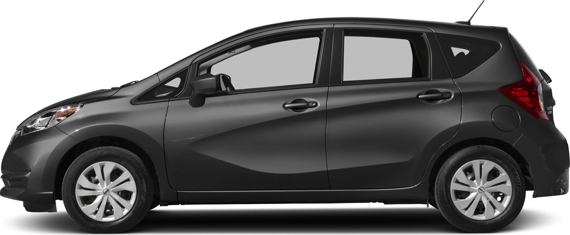 Side profile of a compact five-door hatchback with streamlined body design