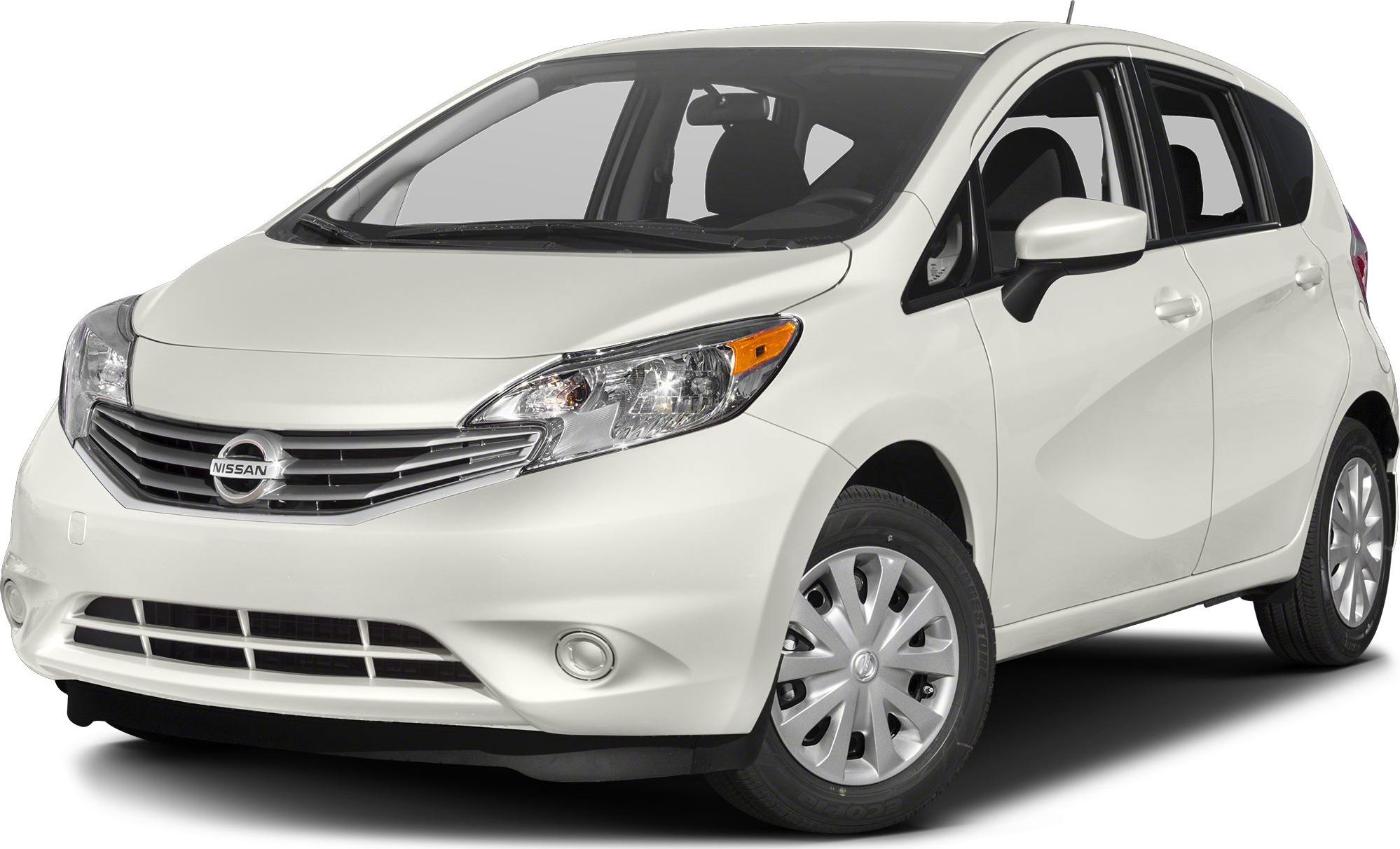 Front side view of compact hatchback with modern headlights and aerodynamic shape
