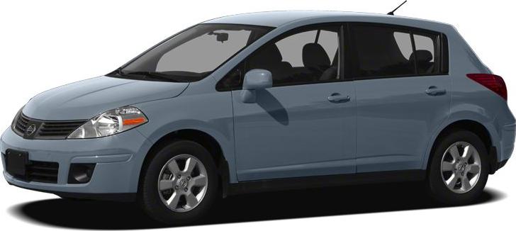 Side profile of a compact five-door hatchback with alloy wheels
