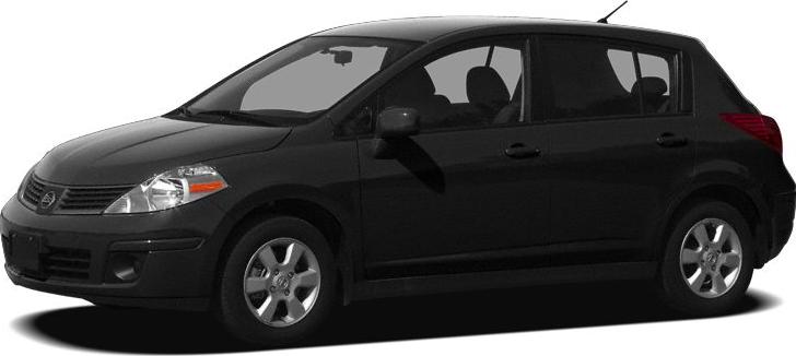 Compact black 5-door hatchback side profile