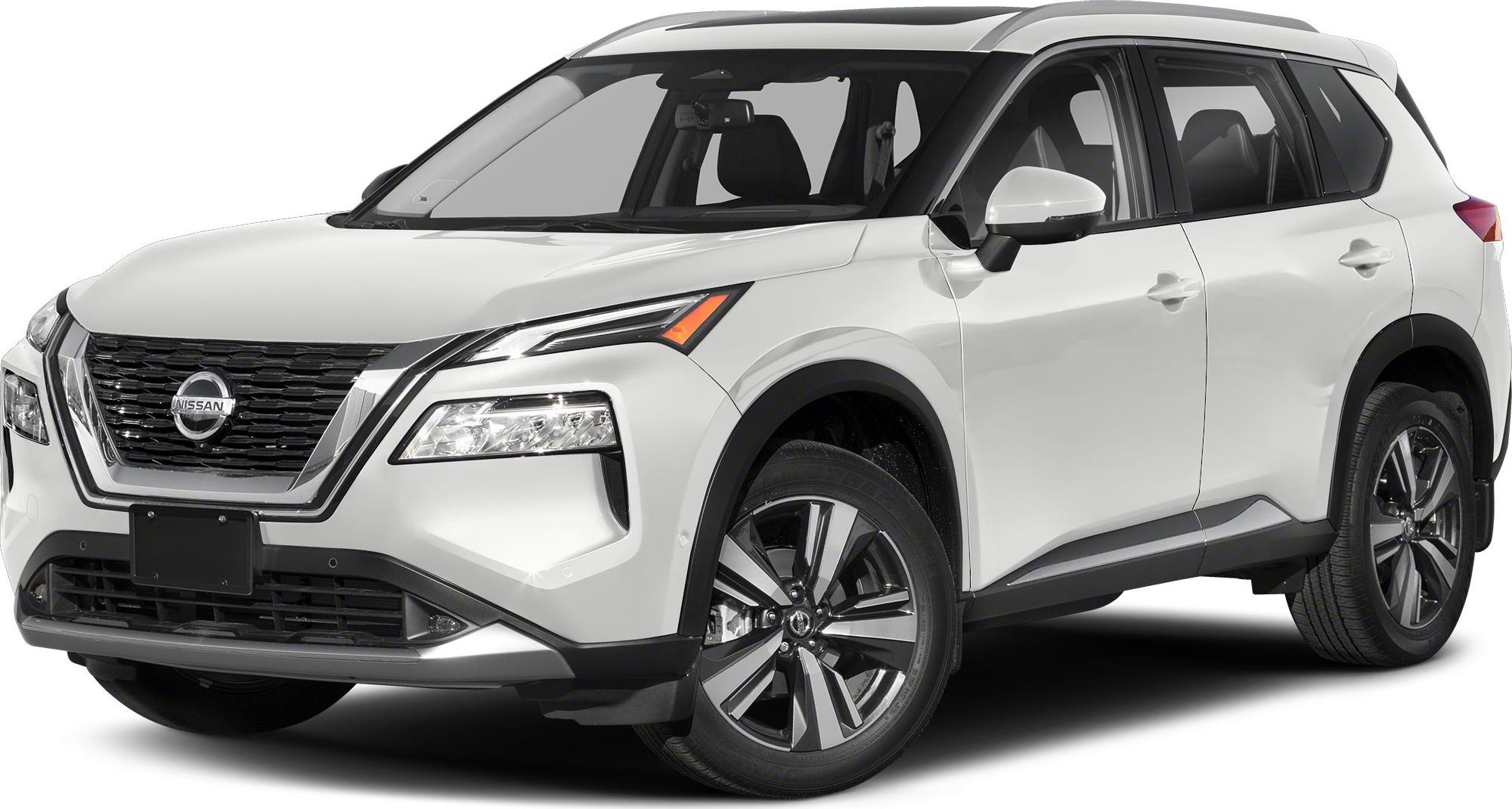 White SUV front and side view with LED headlights and chrome-accented grille