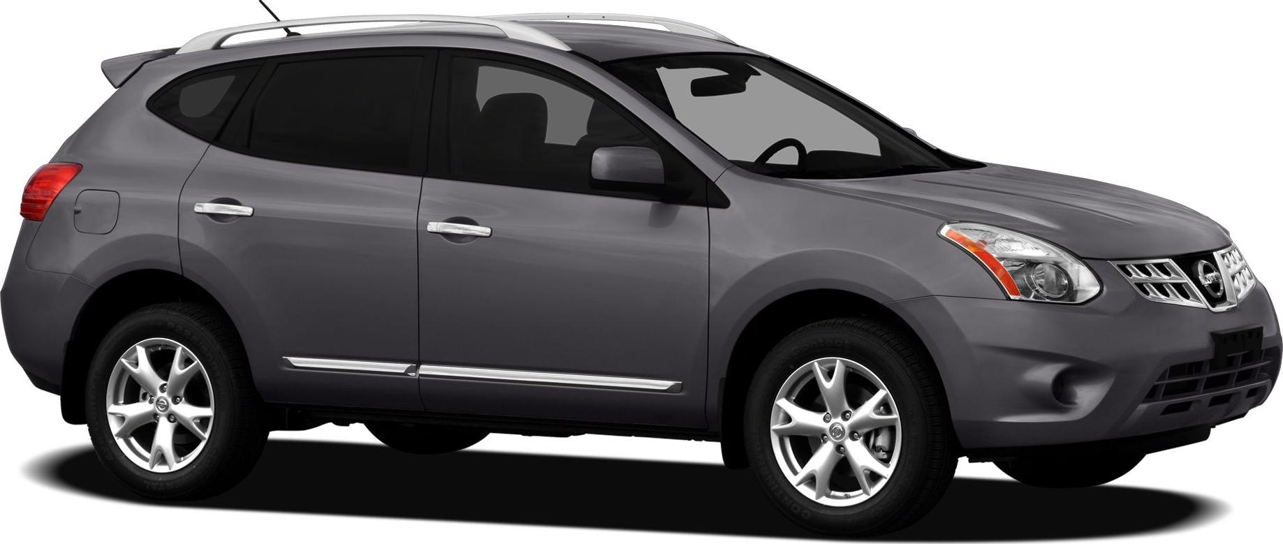 Front side view of a 2011 SUV with alloy wheels and tinted windows