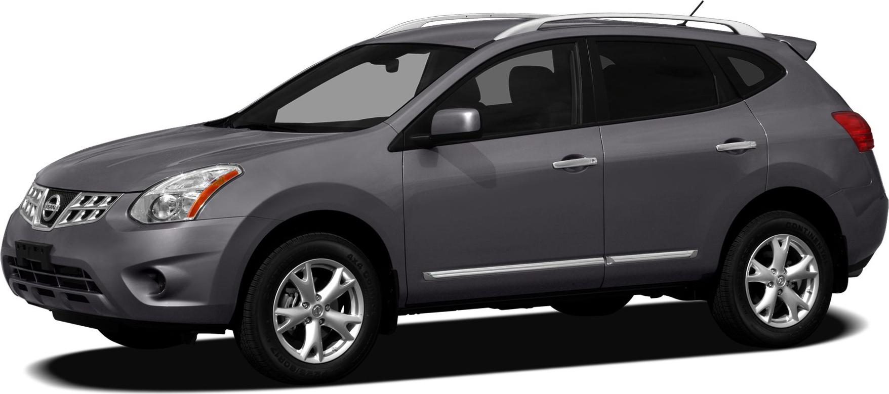Gray compact SUV side profile with alloy wheels and roof rails