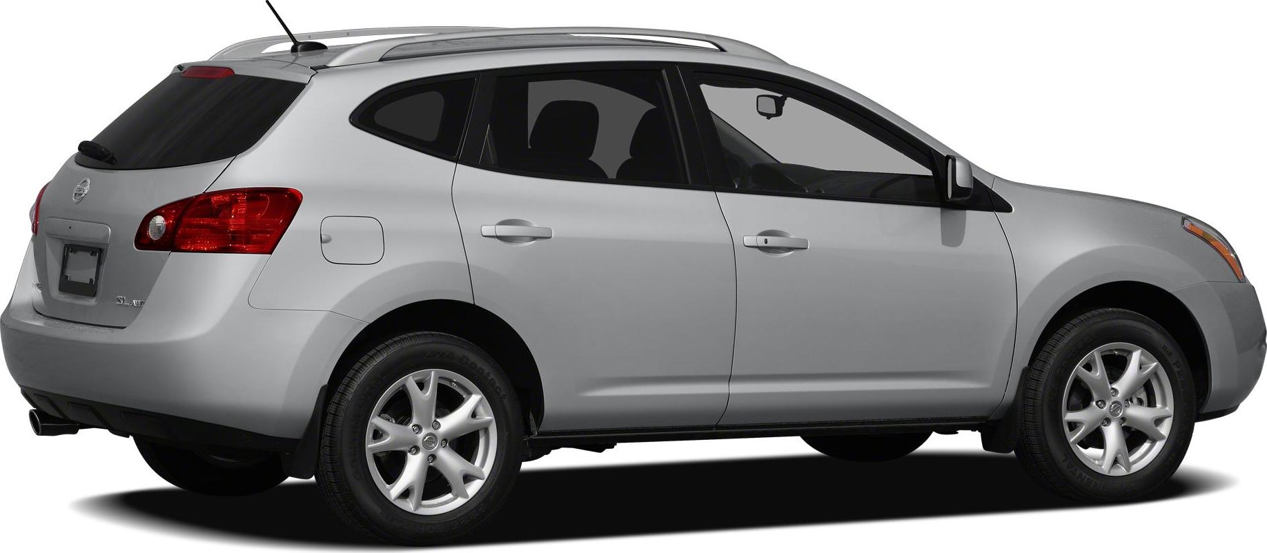Silver compact SUV shown from rear side angle
