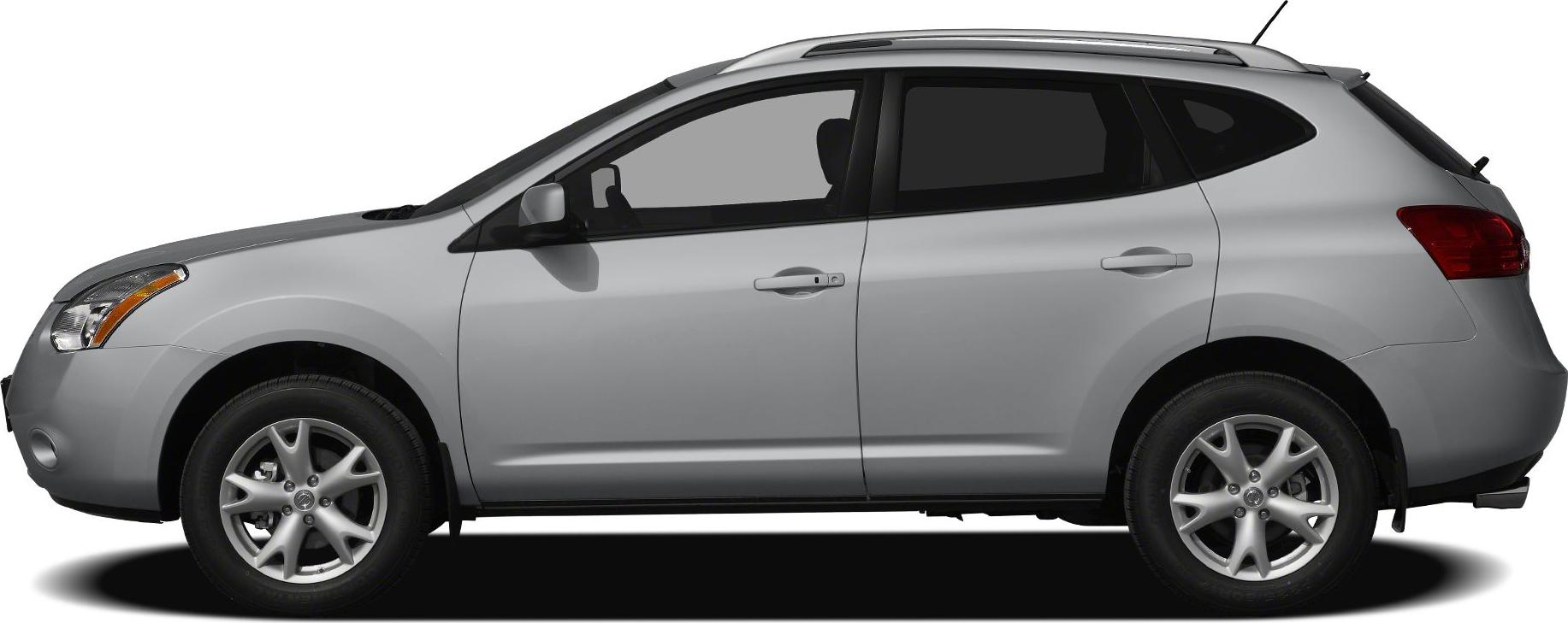 Side profile of compact SUV with alloy wheels and roof rack