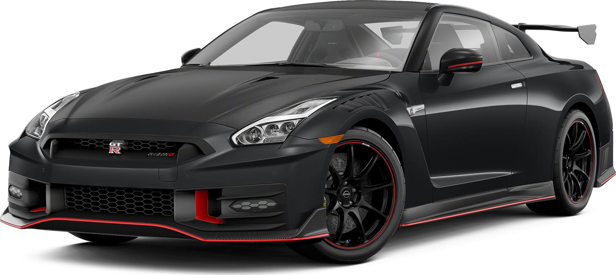 Front three-quarter view with carbon fiber hood and sporty wheels