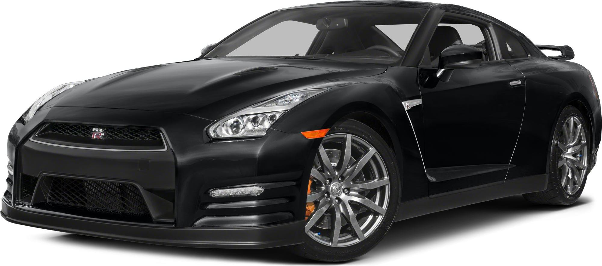 Front angle view of black sports coupe with LED headlights and alloy wheels