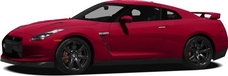 Red sports coupe with aerodynamic side profile and visible rear spoiler